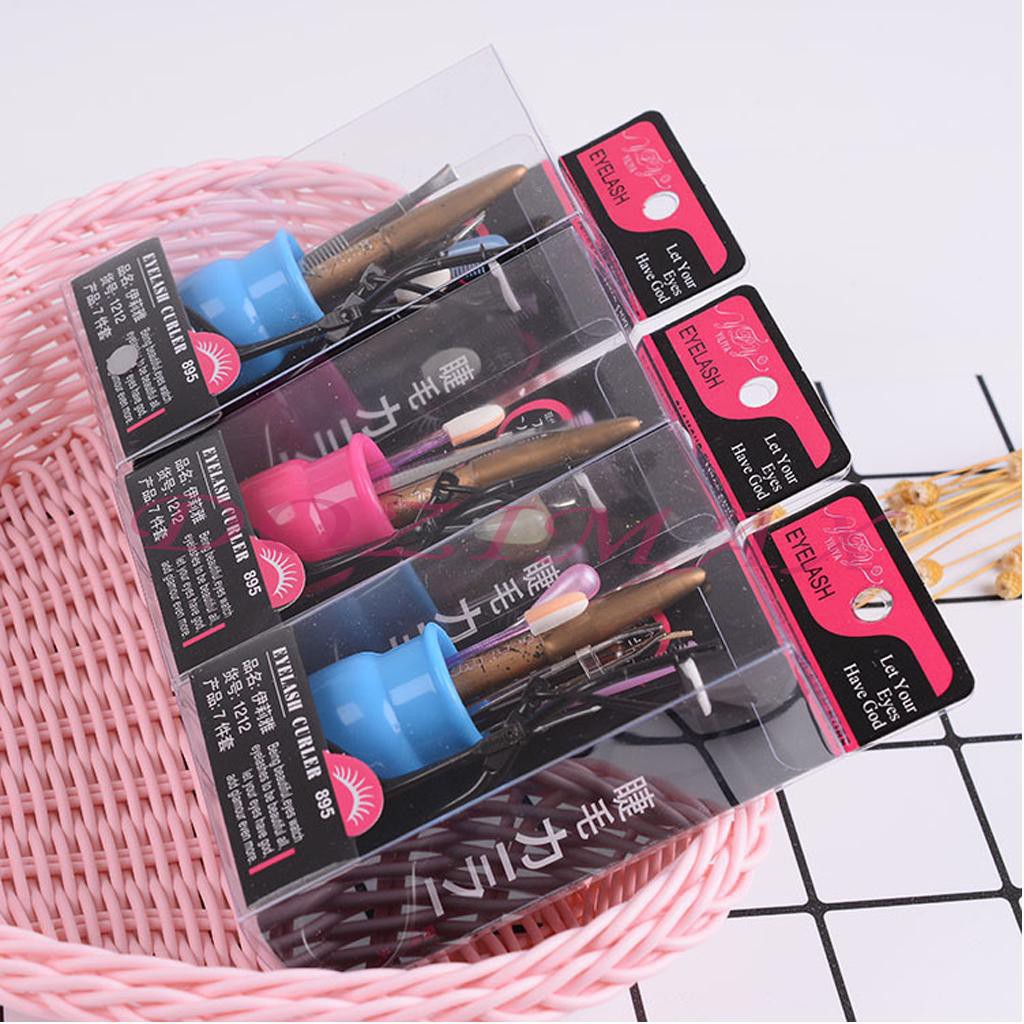 Bộ đồ chuyên dụng để trang điểm cho mi mắt gồm 7 dụng cụ có tên Eyelash Curler -Hàng nhập khẩu | BigBuy360 - bigbuy360.vn