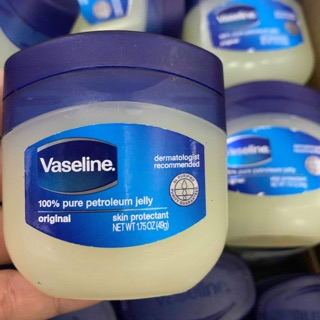 Sáp dưỡng ẩm Vaseline 100% Pure Petroleum Jelly Original Mỹ_49g