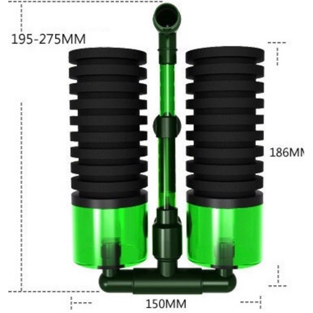 Lọc Vi Sinh QS200A Có Chỗ Chứa Vật Liệu Lọc