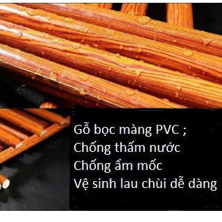 Tủ vải khung gỗ 3 buồng bọc nhựa vải cotton