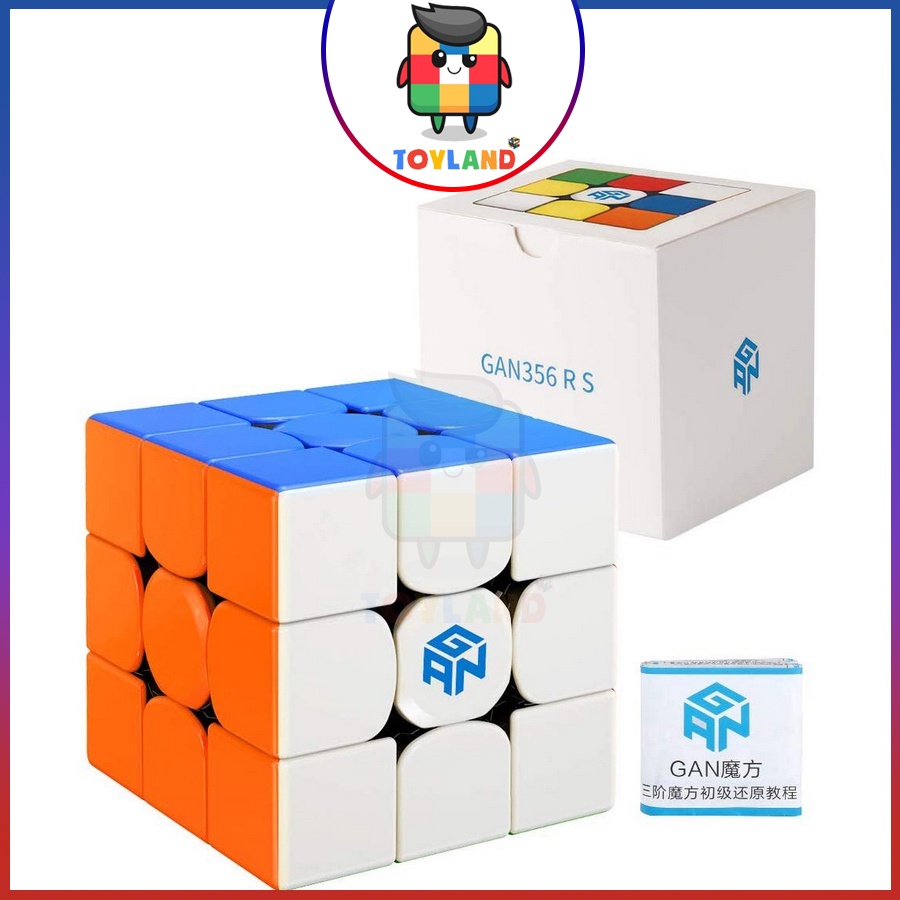 Rubik Gan 356 RS 3x3 Rubic Gan356 RS 3 Tầng 3x3x3 Stickerless Không Viền Đồ Chơi
