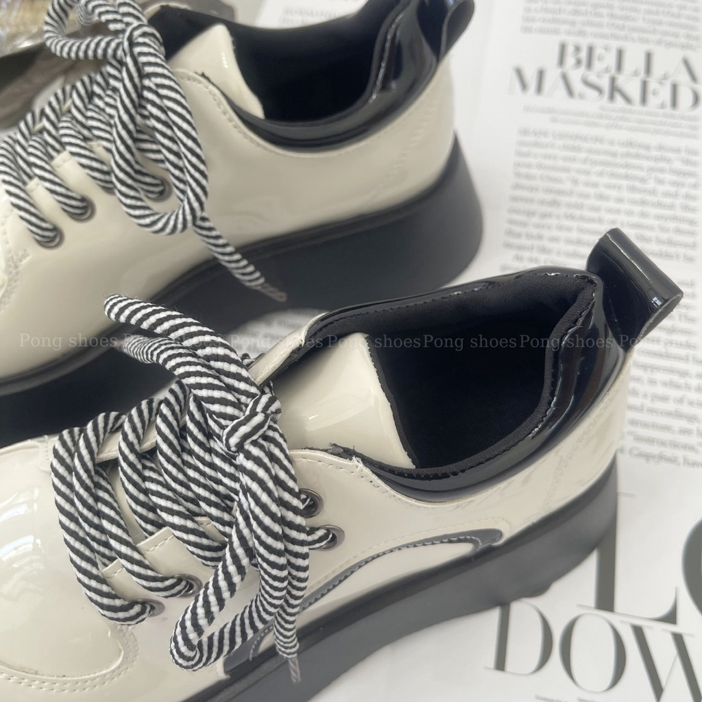 Giày Oxford phong cách Ulzzangs- FULL HỘP- Mã 1477