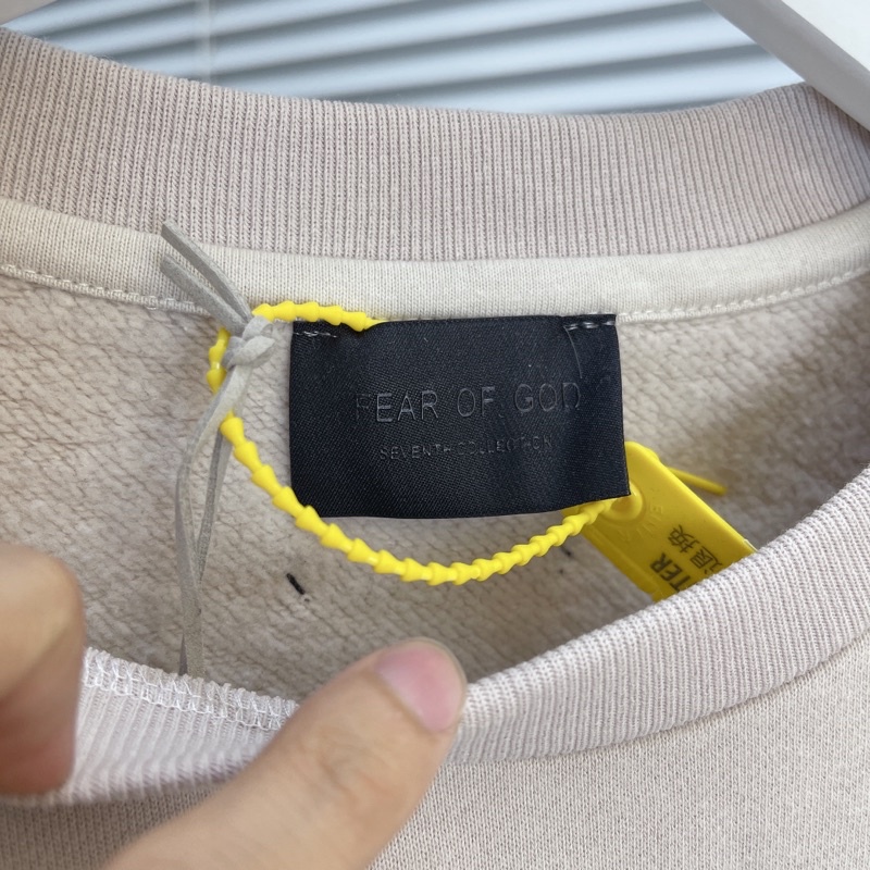 ⚡️[Mirror Quality] - Áo sweater 3/4 FOG Fear of God Season 7 GRAYS Half Sleeve Baseball Sweatshirt cao cấp full tag túi