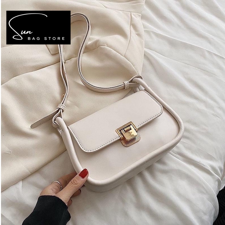 Túi xách nữ đeo chéo, đeo vai, túi cnk đi chơi, đi học, da đẹp, thời trang cao cấp size 22cm SB235