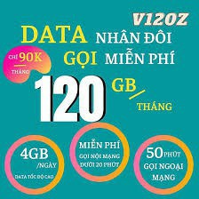 SIM VIETTEL V90 2.0 4gb 1 NGÀY, GỌI NỘI MẠNG MIỄN PHí. 50 PHÚT NGOẠI MẠNG.