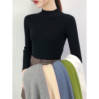 Áo len tăm cổ cao 3 phân