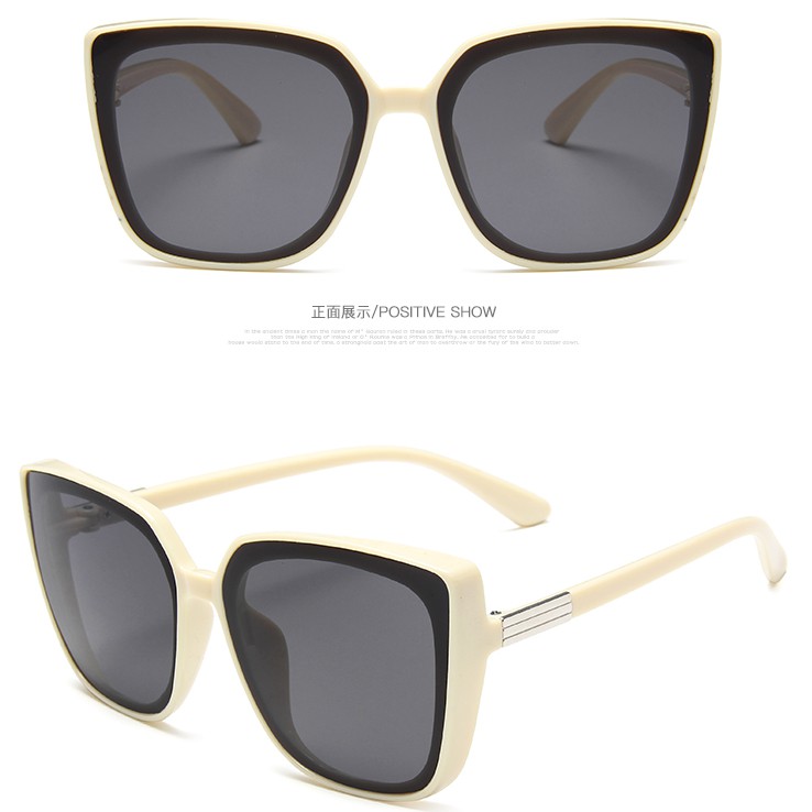 Kính mát hình vuông cỡ lớn phong cách thời trang cho nữ