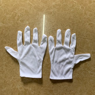 Combo 5 đôi găng tay cotton trắng