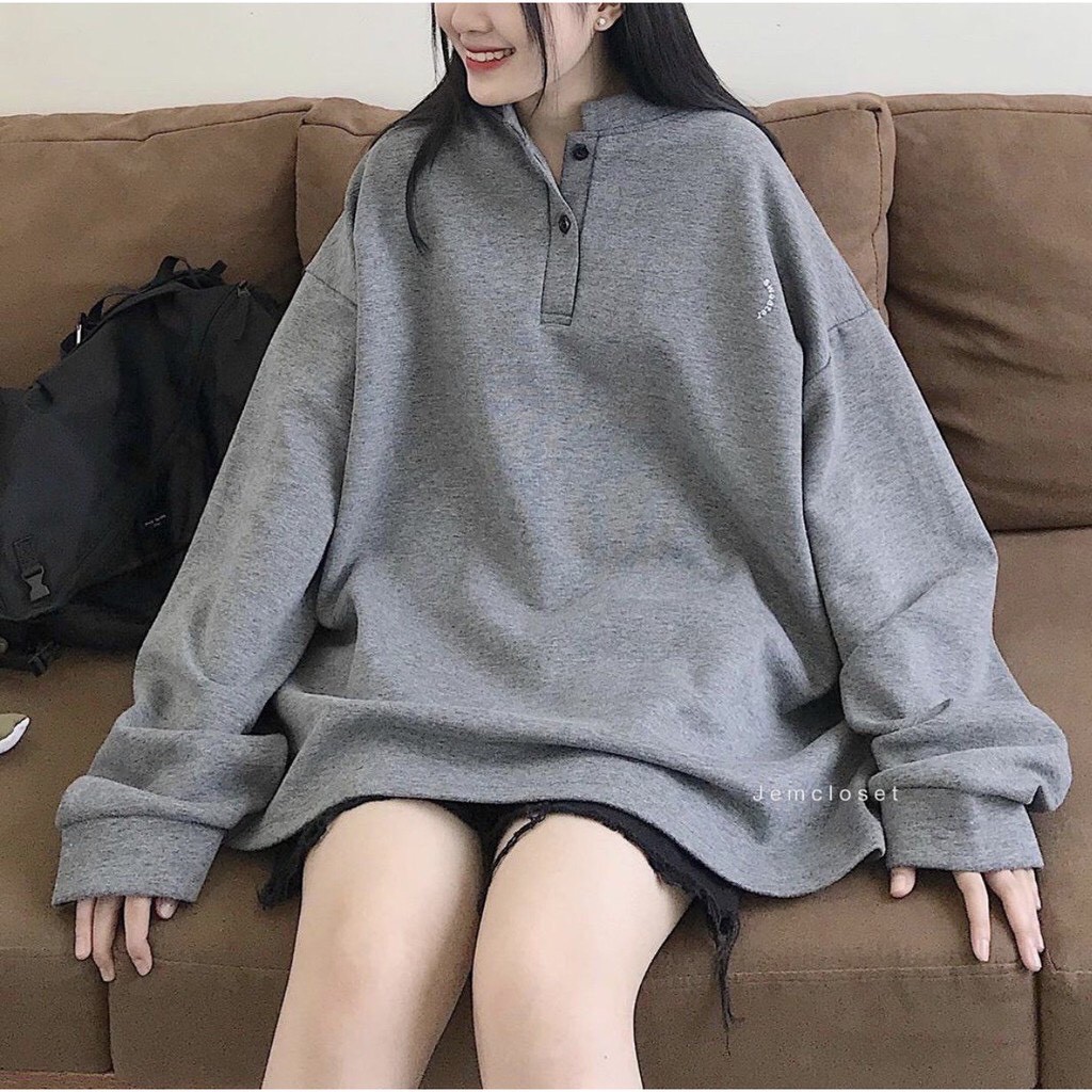 [Hình Thật] Áo Nỉ Sweater Nỉ Bông Form Rộng - Phong Cách Oversize Unisex | BigBuy360 - bigbuy360.vn