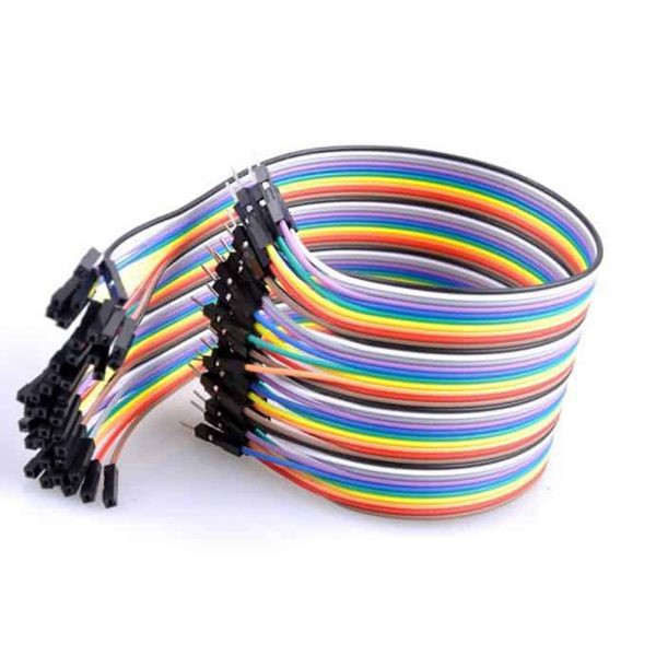 Dây Cắm Breadboard Đực Cái 10cm-20cm-30cm Bó 10 Sợi Đơn Loại Tốt