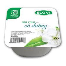 Thùng 48 hộp sữa chua Elovi 70gr có đường