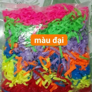 1kg thun cột tóc nhiều màu (bản đại/bản trung/bản nhí)