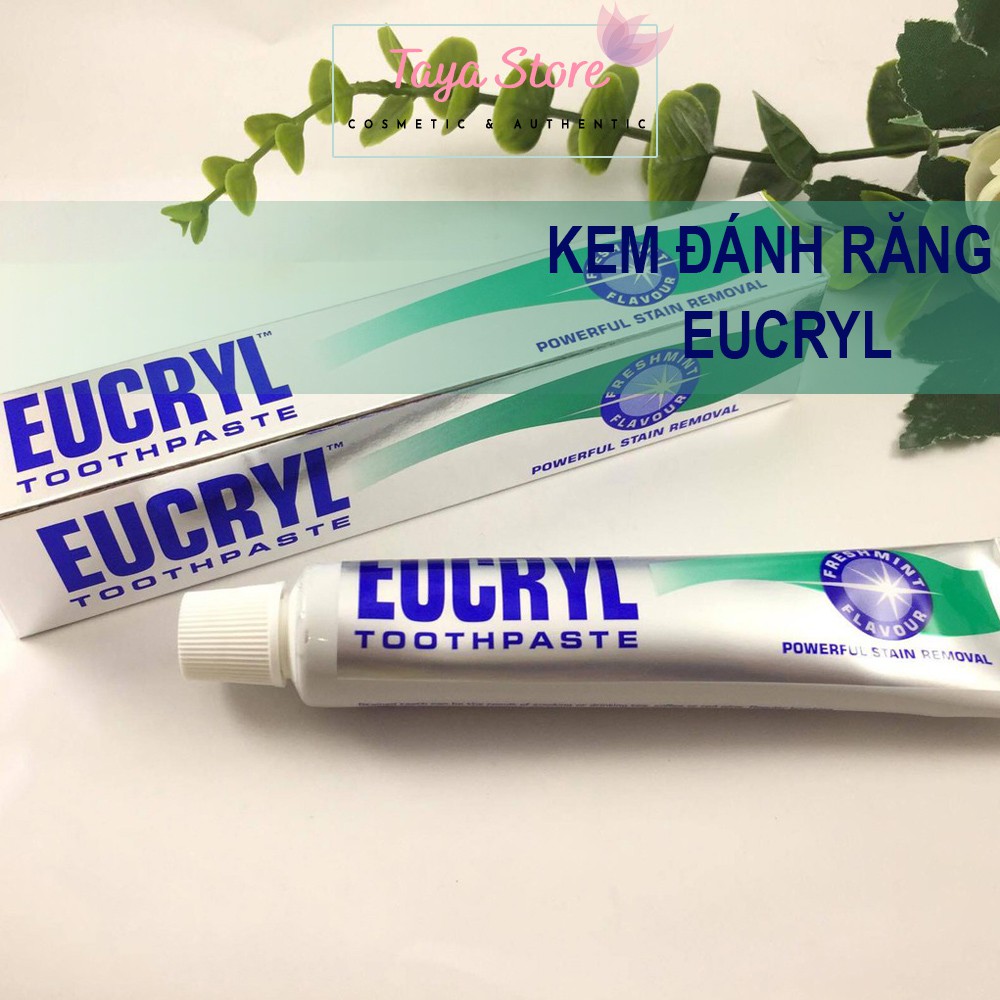Kem Đánh Răng Eucryl Toothpaste UK 62g