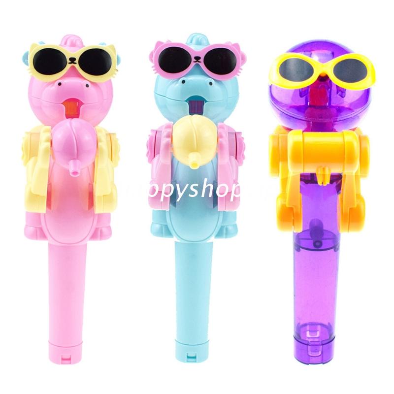Giá đỡ kẹo mút hình robot thiết kế sáng tạo cho bé