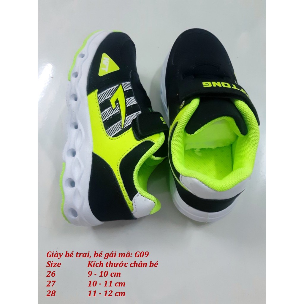 Giày bé trai, bé trai G09