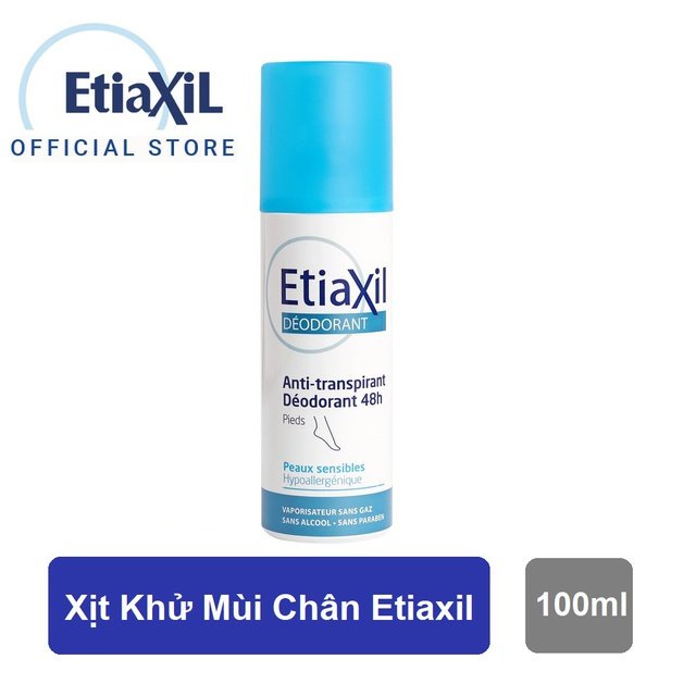 Xịt Khử Mùi Etiaxil Ngăn ngừa Mồ Hôi Chân