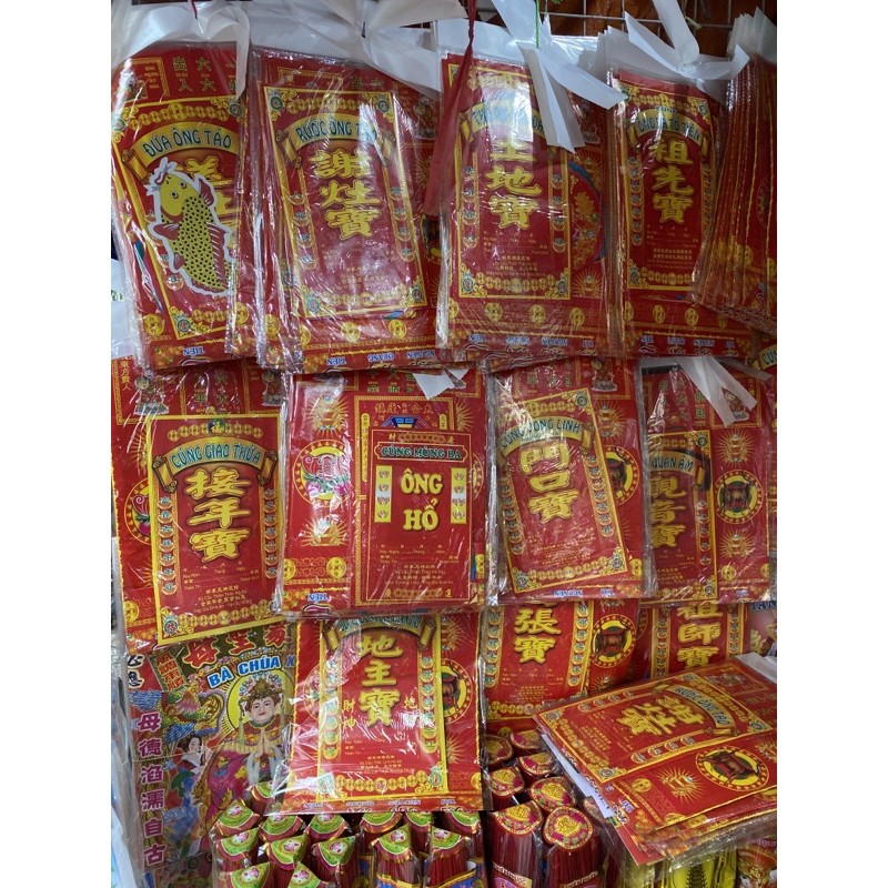 Combo đồ cúng Tết, vàng mã cúng Tết đủ các ngày âm lịch 23 - mùng 3 Tết