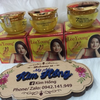 Kem lee young trắng da chống lão hoá