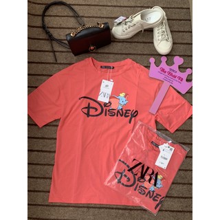 Áo phông xuất dư hoạ tiết voi hồng Disney