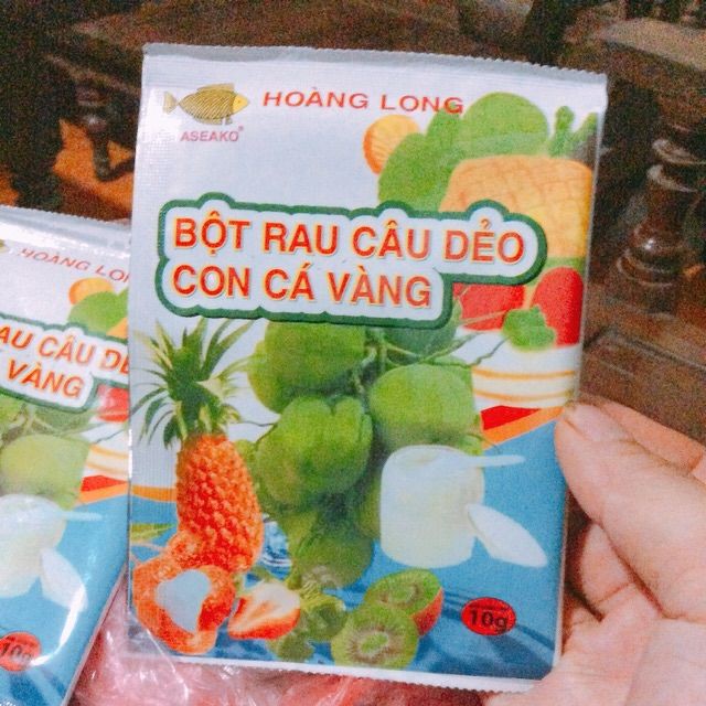 1 GÓI BỘT RAU CÂU CON CÁ DẺO HIỆP LONG