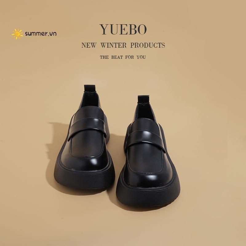 Giày Cao Gót Đế Dày Phong Cách Anh Quốc Thời Trang Mùa Hè 2022 Mới Cho Nữ