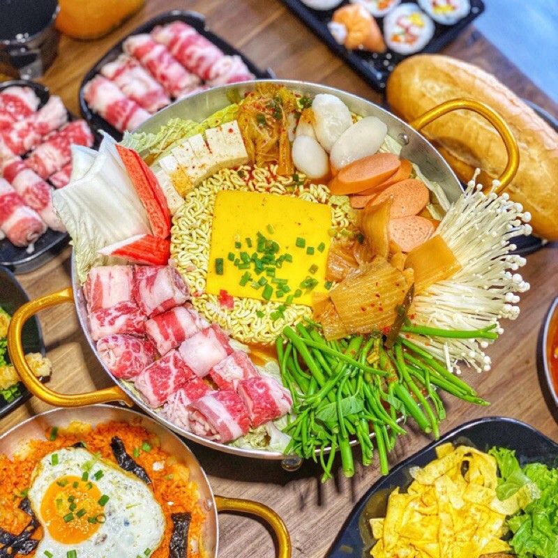 Thanh lý chảo nhôm quai vàng 22cm