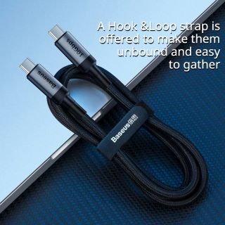 Cáp sạc 100W baseus Cho Ipad/Macbook/Laptop siêu bền