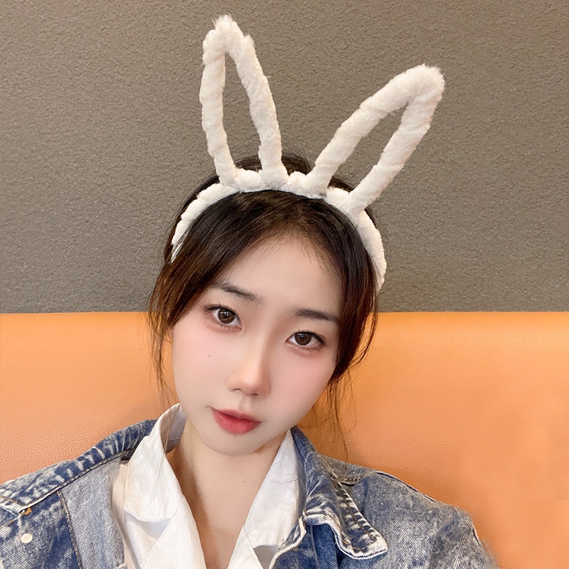 Bờm Tóc NOVSET Băng Đô Tóc Tai Thỏ Bản Nhỏ Mẫu 07 Siêu Xinh [ MÃ E604 ]