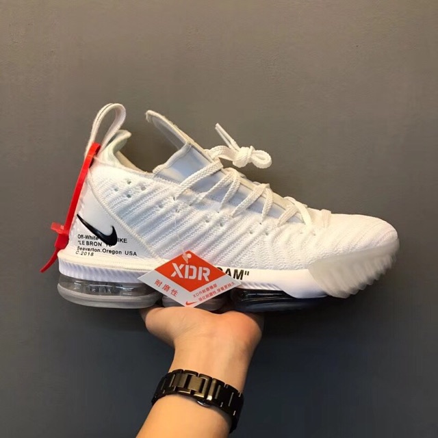 NIKE LEBRON XVI x OFF WHITE Giày thể thao cao cấp dành cho nam : ; '