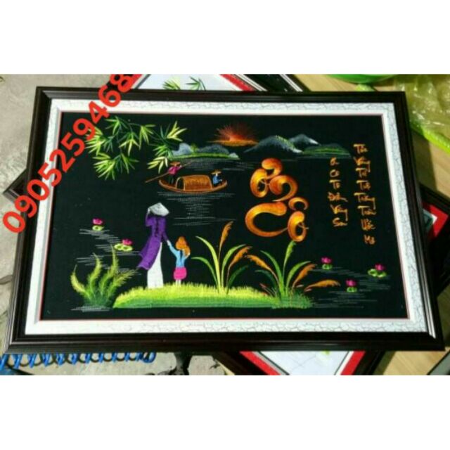 Tranh thêu sẵn