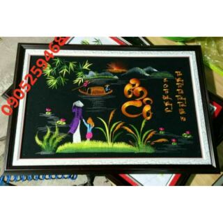 Tranh thêu sẵn