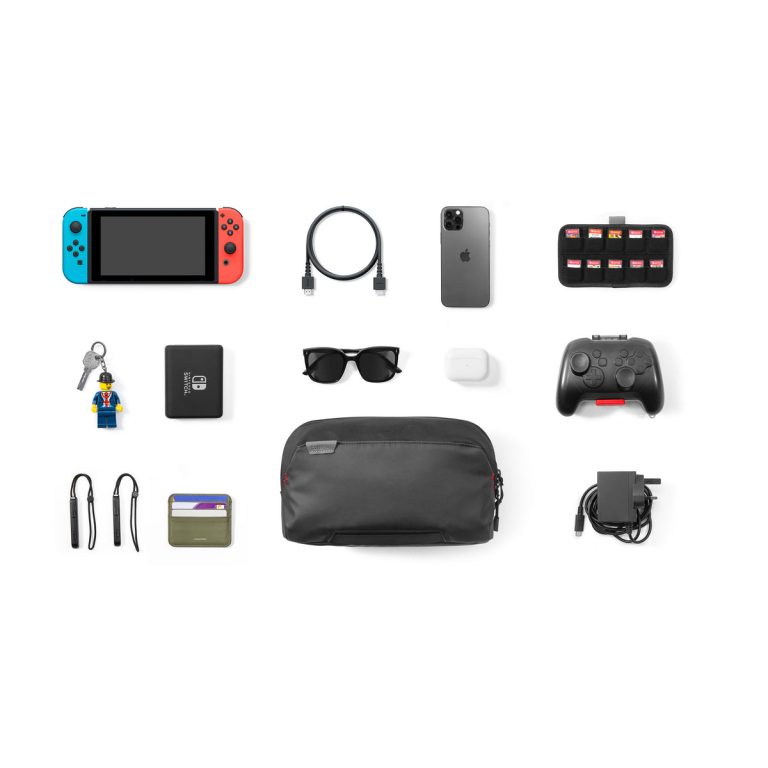 Túi đeo chéo phụ kiện Tomtoc G-Sling Bag Nintendo Switch A0532D1 Đen