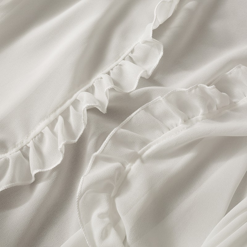 Áo Cardigan Voan Mỏng Nhẹ Nhún Bèo Xinh Xắn Hàng Quảng Châu A02 Kèm Ảnh Thật | BigBuy360 - bigbuy360.vn