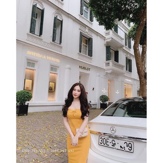 Đầm Body Trể Vai Bèo