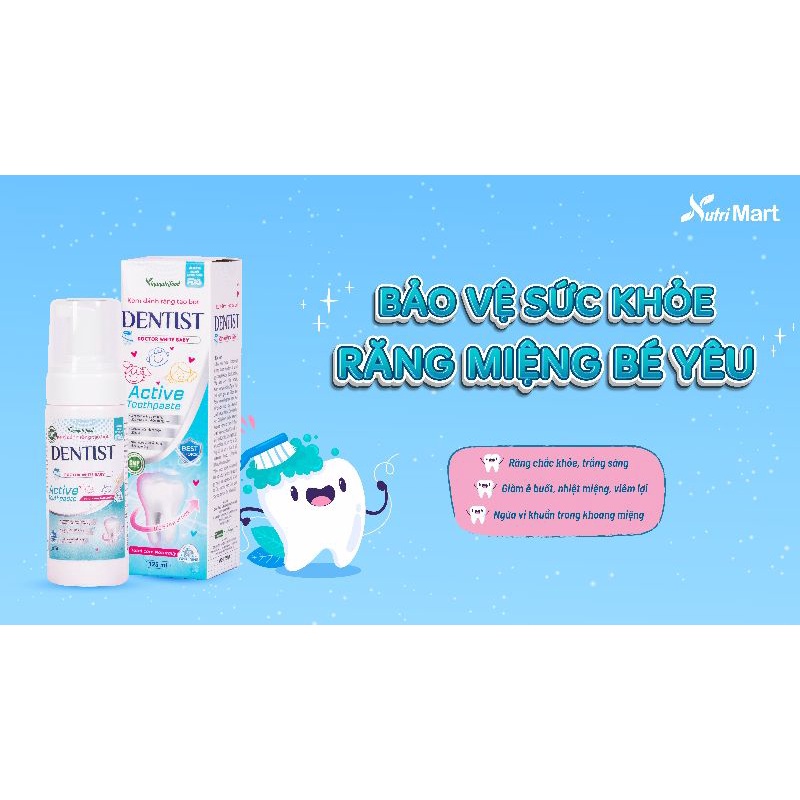 Kem Đánh Răng Tạo Bọt Dentist