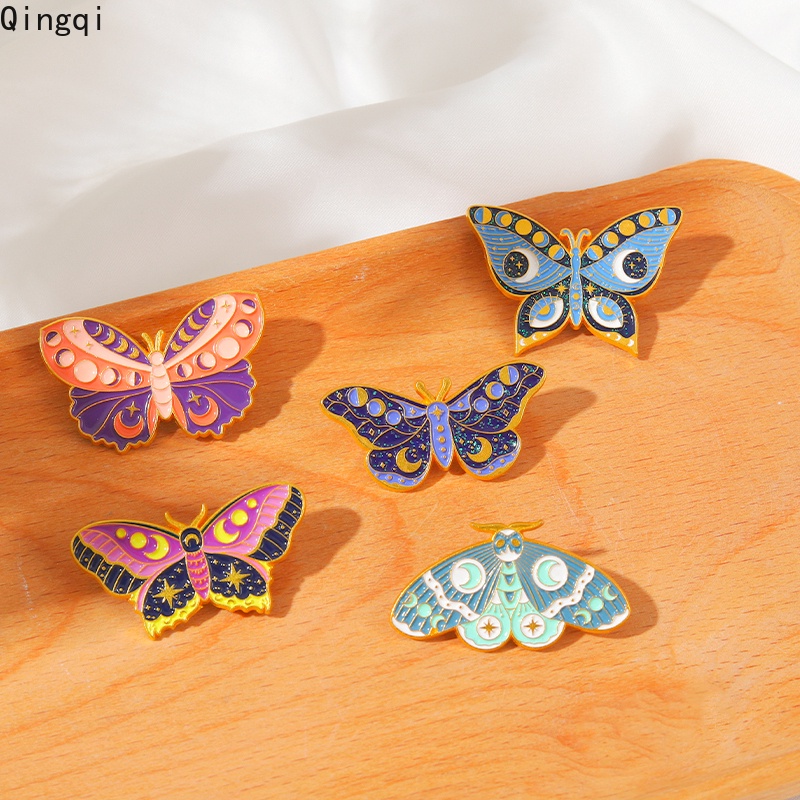 Trâm cài áo Miss Zoe hình bướm/ mặt trăng/ côn trùng độc đáo dễ thương