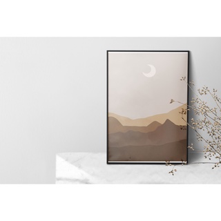 Tranh treo tường nghệ thuật mẫu núi am007 - jimmycanvas