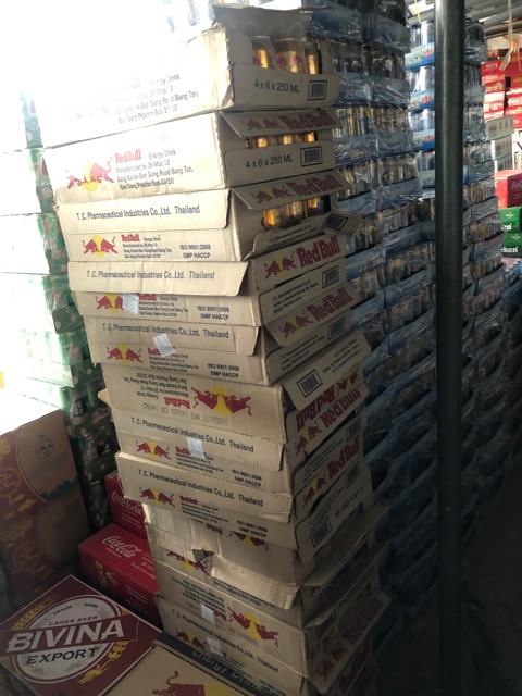 Thùng Nước Tăng Lực RedBull Bò Húc Thái Lan