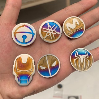 TEM TITAN 3D : LOGO TRÒN NHIỀU MẪU TINH SẢO