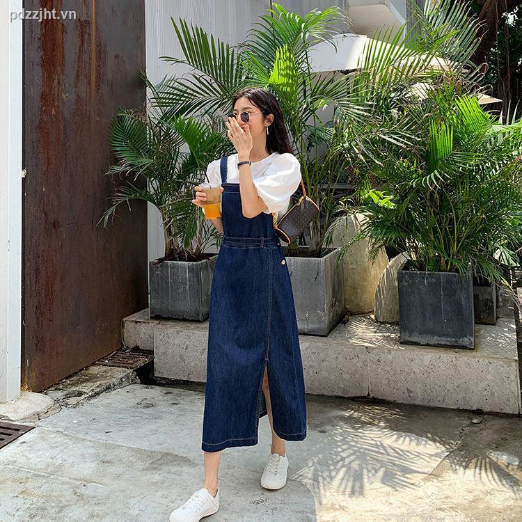 Đầm Yếm Denim Phong Cách Hàn Quốc Dành Cho Nữ | BigBuy360 - bigbuy360.vn