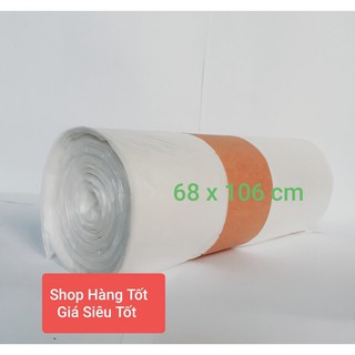(SIZE KHỦNG- GIÁ TÍ HON) TÚI RÁC TỰ HỦY SINH HỌC kích thước 68 x106 cm
