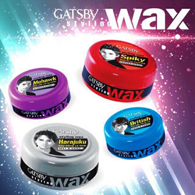 Sáp tạo  kiểc tóc dày bồng cá tính Gastby Styling Wax Harajuku Mat & Hard ( Nhật)