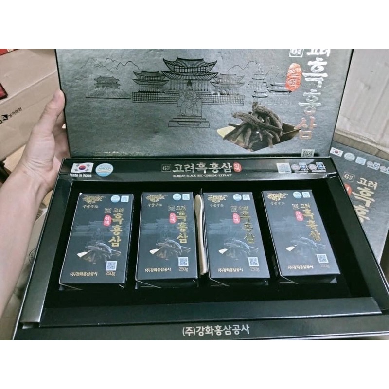 [ HÀNG MỚI VỀ ] CAO HẮC SÂM KANGHWA 4 LỌ