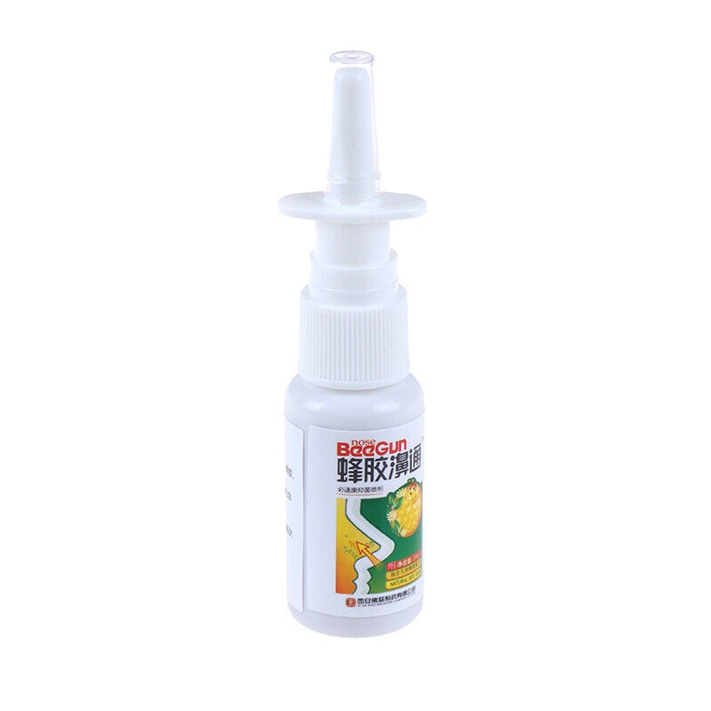 20ml Chinese Herbal Propolis Nose Spray Treat Rhinitis Nasal Problems