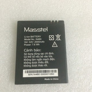 Pin Điện thoại Masstel N460