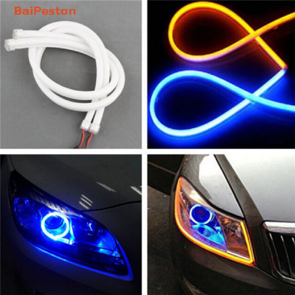 Dây Đèn LED DRL 30CM Linh Hoạt Tiện Dụng Cho Xe Hơi