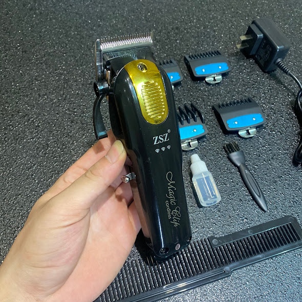 Tông đơ cắt tóc ZSZ F35A lưỡi kép thép thoáng và mỏng bảo hành 6 tháng