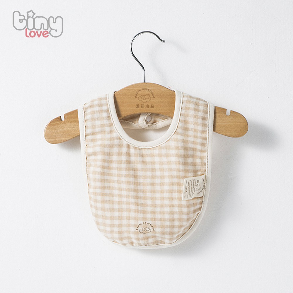 Yếm chữ U giữ ấm cổ 100% ORGANIC cotton Tinylove 2 lớp mềm mại siêu nhẹ, thấm hút mồ hôi YU4