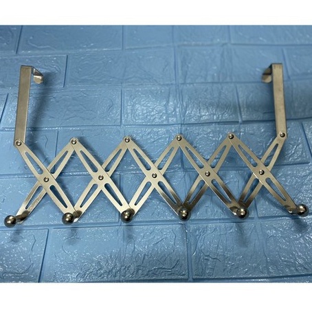 Móc treo đồ sau cửa inox, móc treo quần áo gắn cửa thông minh