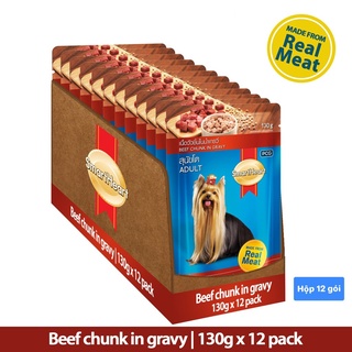 Pate SmartHeart | Pate SmartHeart dành cho chó mọi lứa tuổi (130g)